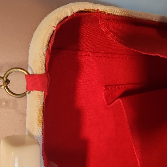 Anthropology Beaded Fiesta Fruit Summer Chain Crossbody Hand Bag - Picture 7 of 13